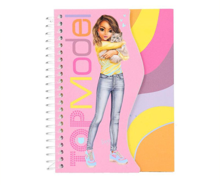 Kołonotes TOP MODEL Notesik z kolorowanką 1szt.