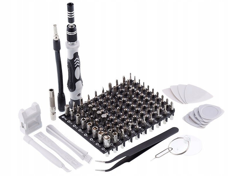 Zestaw precyzyjnych wkrętaków 117elem