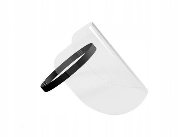 PRZYŁBICA OCHRONNA TWARZY MASKA OSŁONA Z TAŚMĄ