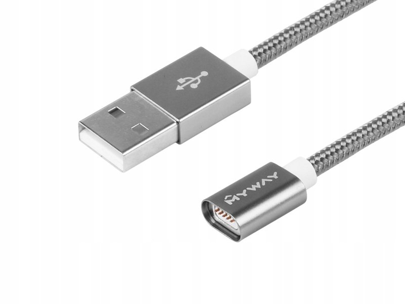 Kabel do ładowania w oplocie nylonowym 120 cm USB