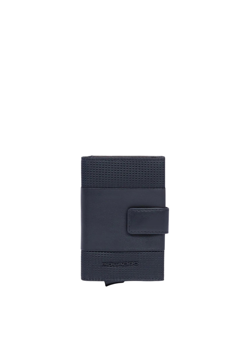 Portacarte in metallo Uomo piquadro PP5649S137R-N Nero
