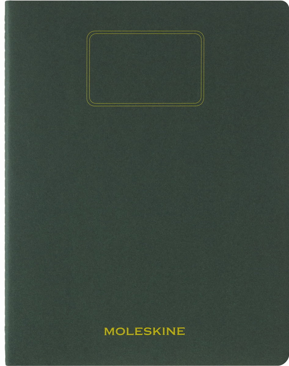Zeszyt Moleskine Student Cahier Journal XXL, gładki, zielony
