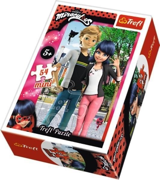 Mini Puzzle 54 el. Miraculous Czas na przemianę 4