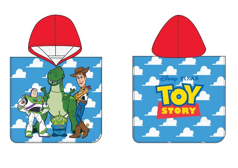 Ręcznik kąpielowy Poncho Toy Story 50 x 115 cm