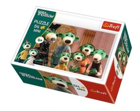 Mini Puzzle 54 el. Rodzina Treflików 3