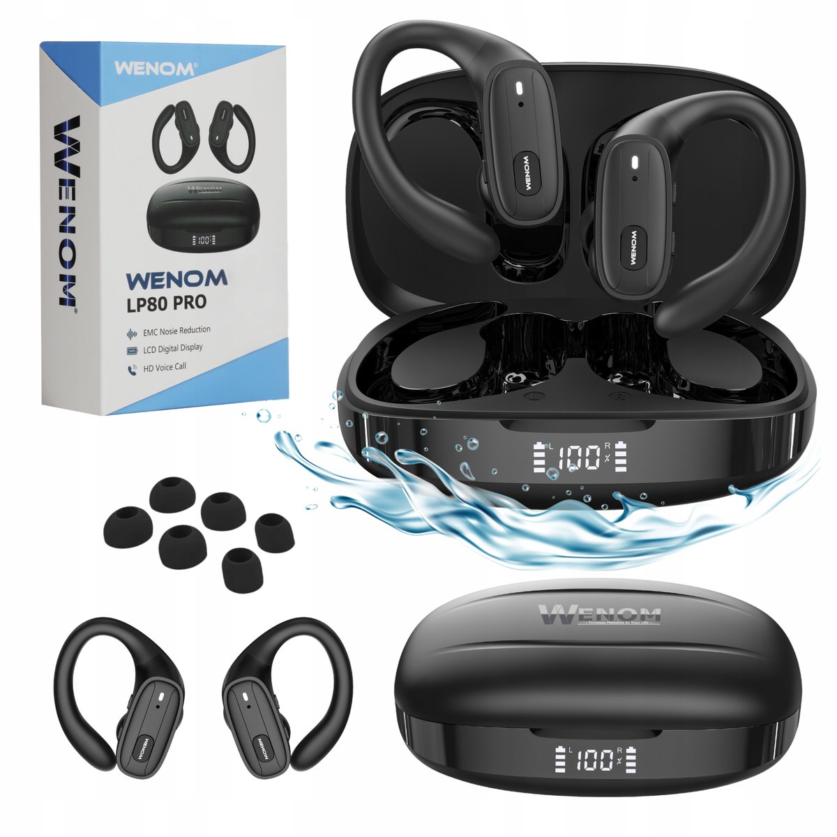 WENOM LP80 PRO Czarny