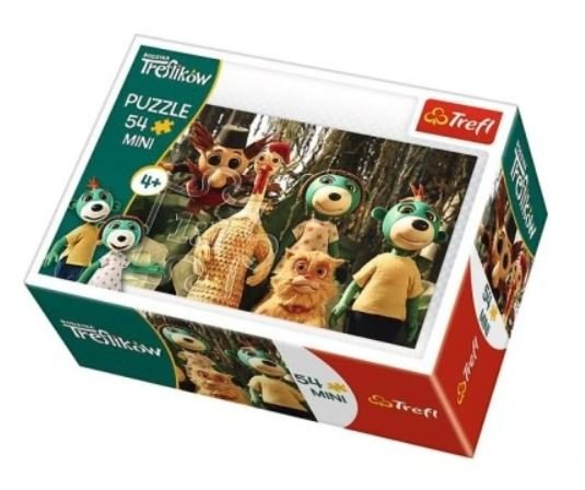 Mini Puzzle 54 el. Rodzina Treflików 4
