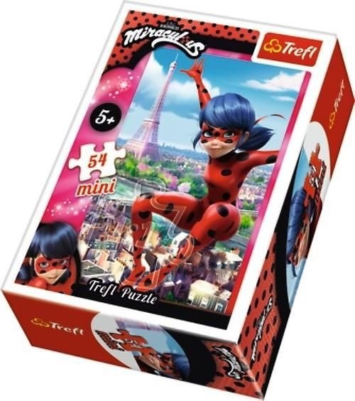 Mini Puzzle 54 el. Miraculous Czas na przemianę 1