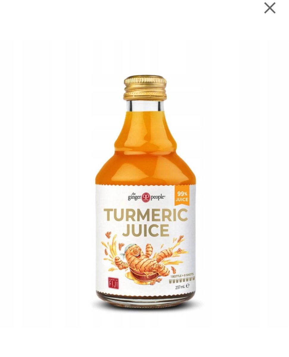 Sok z kurkumy 237 ml The Ginger People