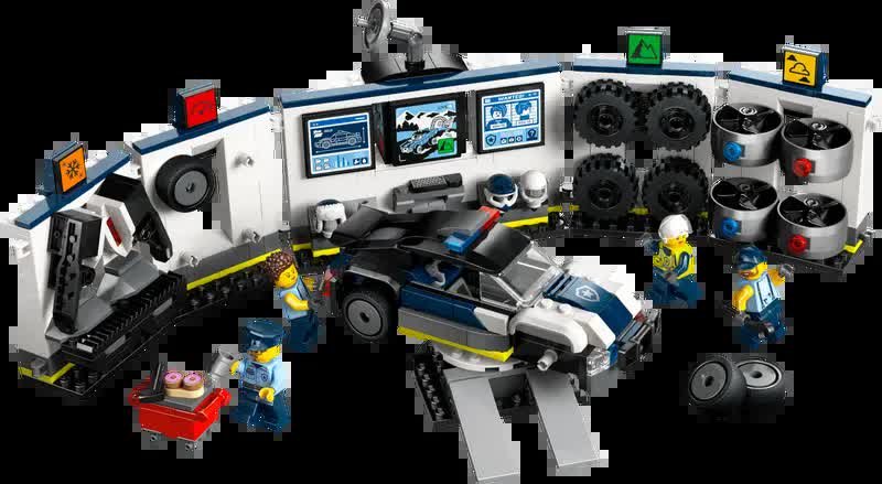 LEGO City 60457 Policyjny warsztat tuningowy