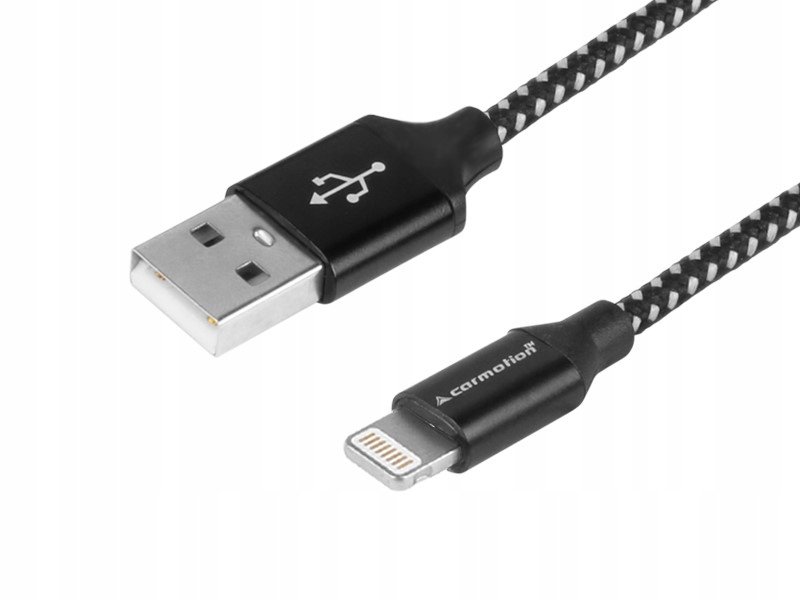 Kabel 300cm w oplocie mocny USB > Lightning