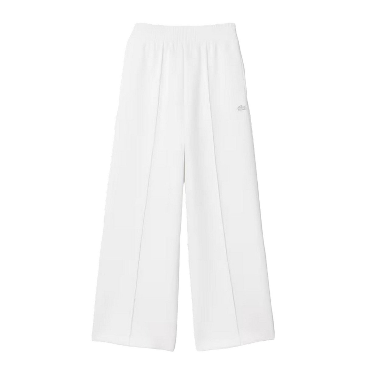 pantaloni donna lacoste - pantalone tuta - bianco