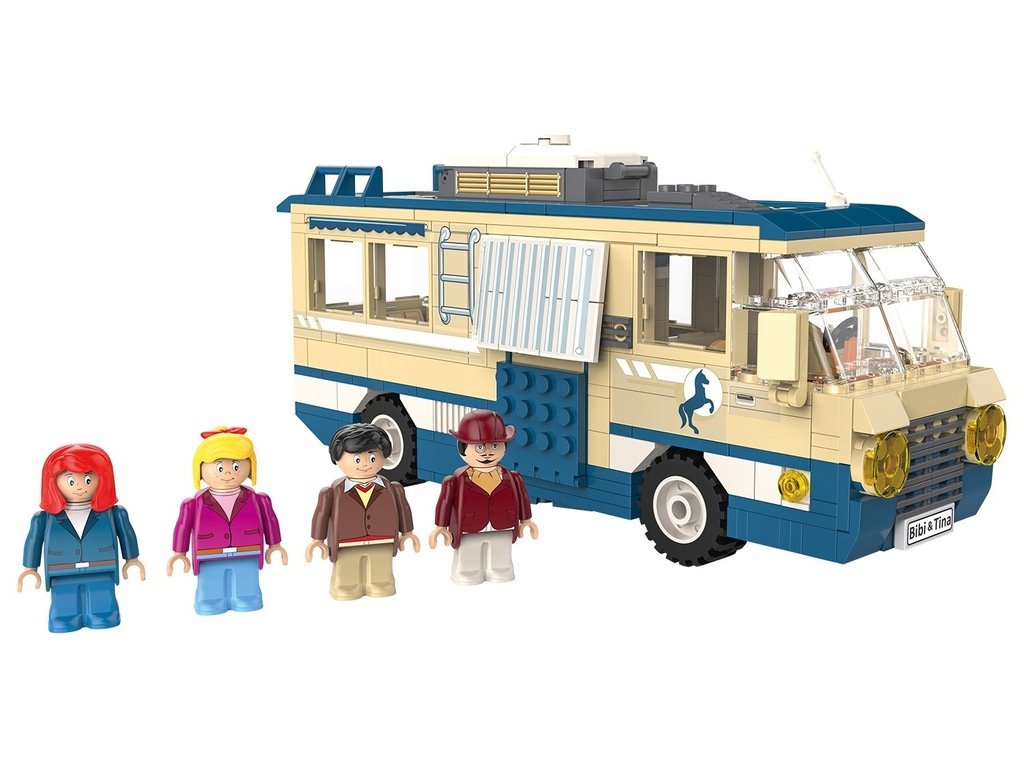 Klocki konstrukcyjne zestaw figurek Bibi & Tina PLAYTIVE