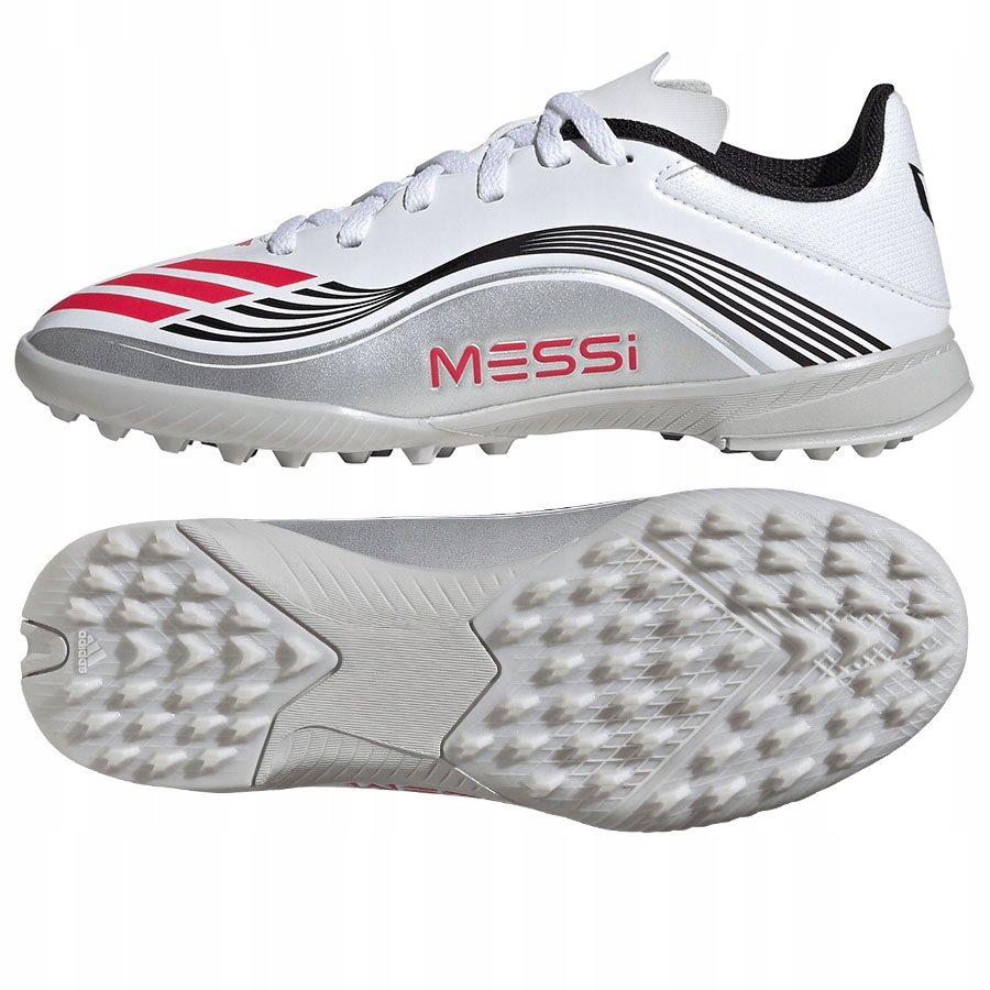 Buty adidas F50 Messi League Jr JP7456 biały 38 2/3