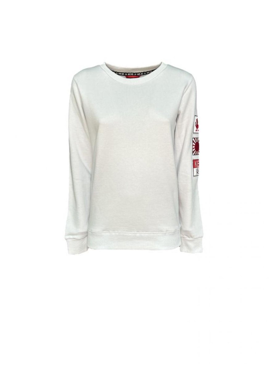 Felpa Donna KS19-613W - kejo