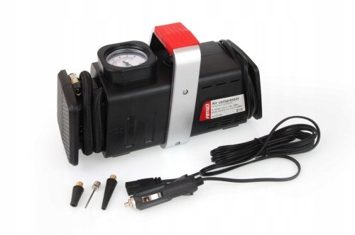 KOMPRESOR SAMOCHODOWY 12V/230V 150 PSI 2 ADAPTERY