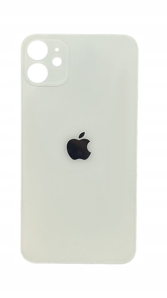Panel tylny biały do iPhone 11 Big Hole szkło tylne kłapka plecki