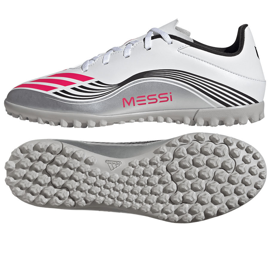Buty adidas F50 MESSI Club TF JP7445 biały 43 1/3