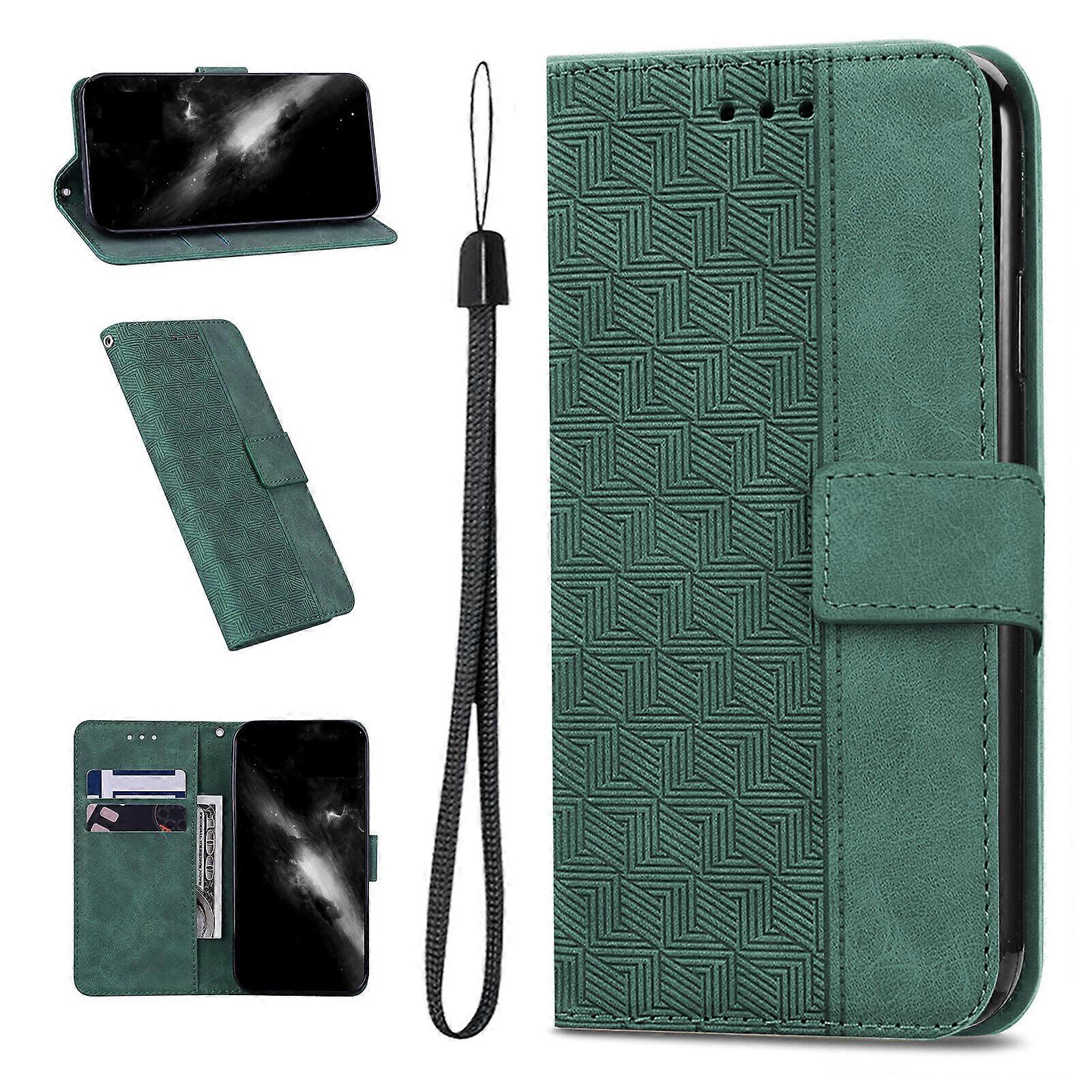 Gangxun Etui na Realme C30 Cover Magnetyczne etui na karty z klapką Skórzany portfel premium kompatybilny z Realme C30 Zielony