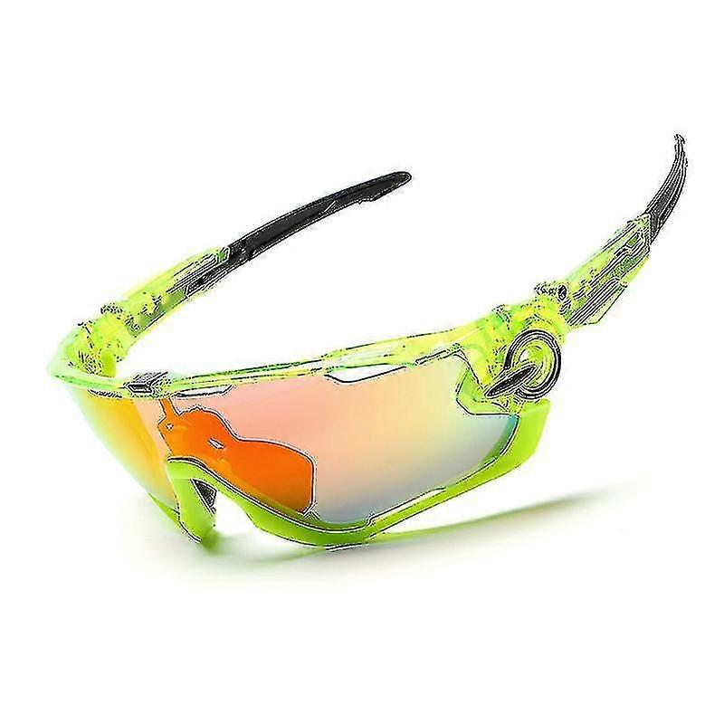 Pięcioczęściowe okulary do jazdy szczękowej Outdoor Spolaryzowane okulary przeciwsłoneczne 009270 Gogle jeździeckie G18