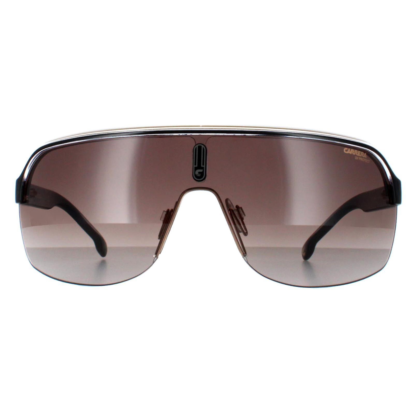 Carrera Okulary przeciwsłoneczne Topcar 1/N 2M2 HA Czarne Złoto Brązowy Gradient czarny/złoty/brązowy 99 mm