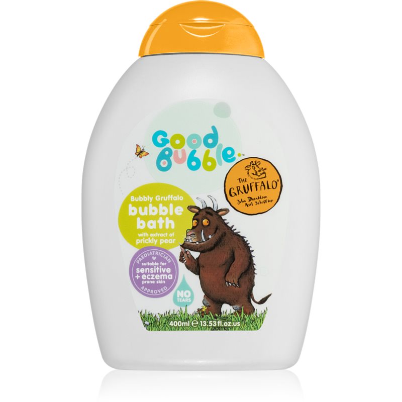 Good Bubble Gruffalo Bubble Bath piana do kąpieli do skóry wrażliwej i skłonnej do wyprysków dla dzieci Prickly Pear 400 ml