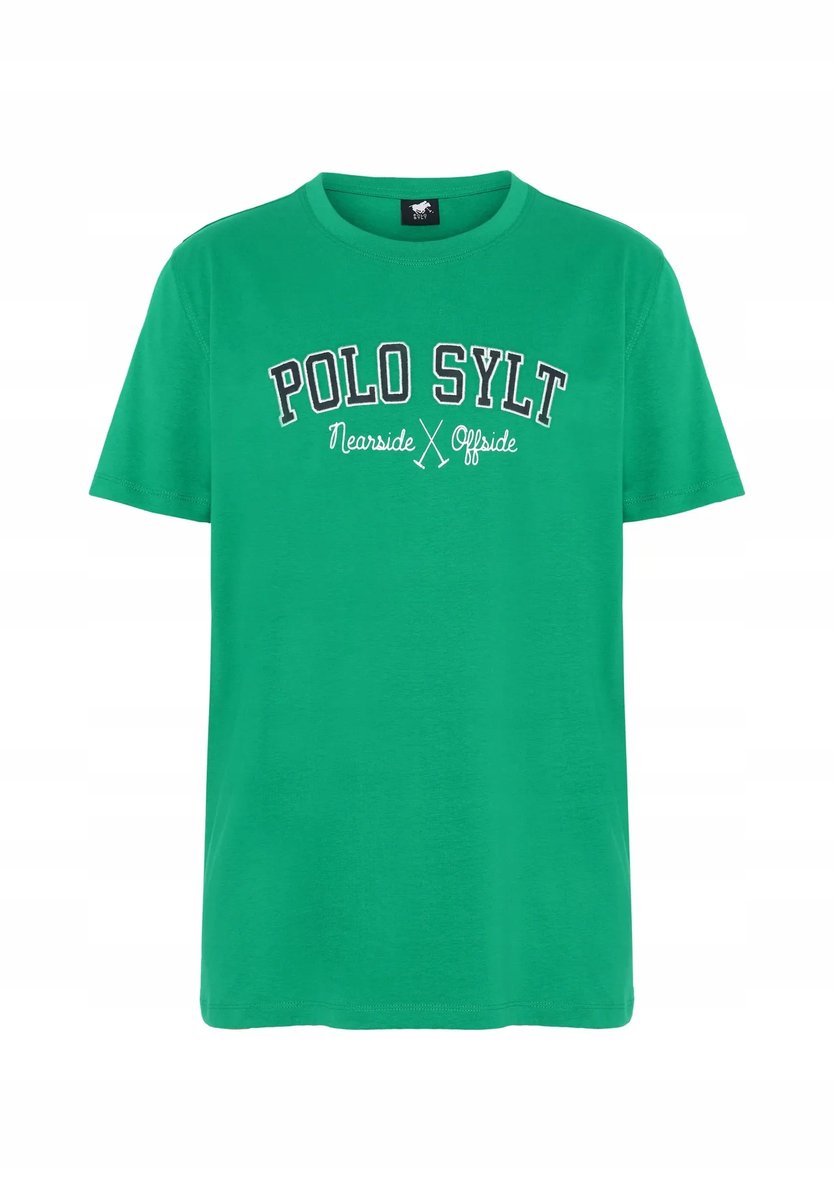 POLO SYLT Męski T-Shirt , 100% Bawełna, Casualowy Styl, XXL