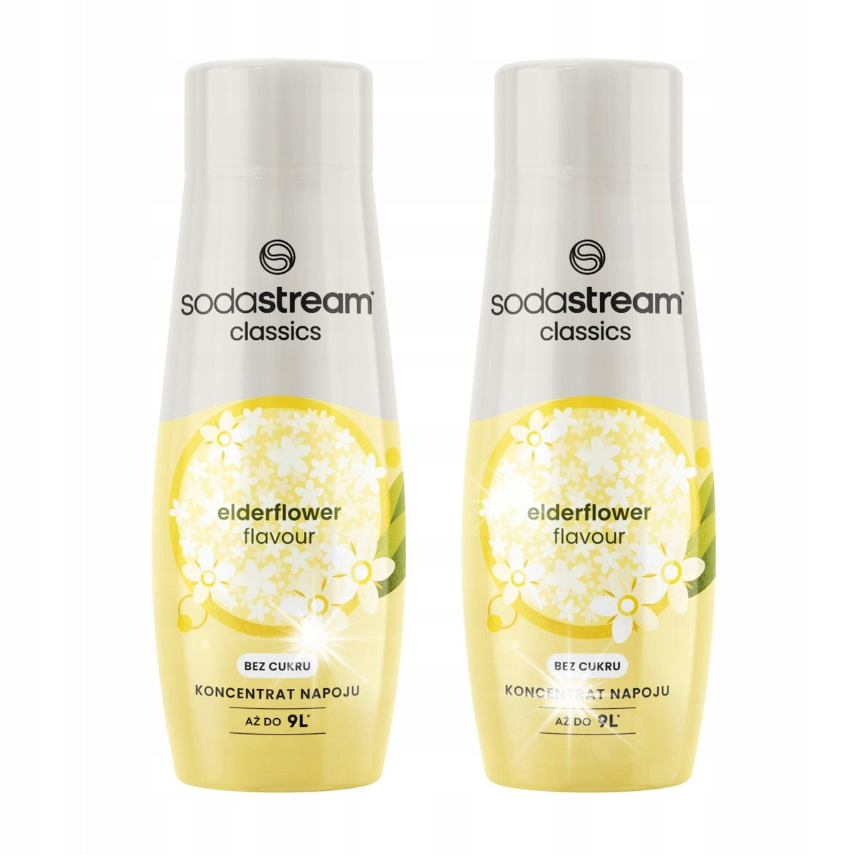 Zestaw Syropów do saturatora SODASTREAM Kwiat Bzu Bez cukru 2x440ml