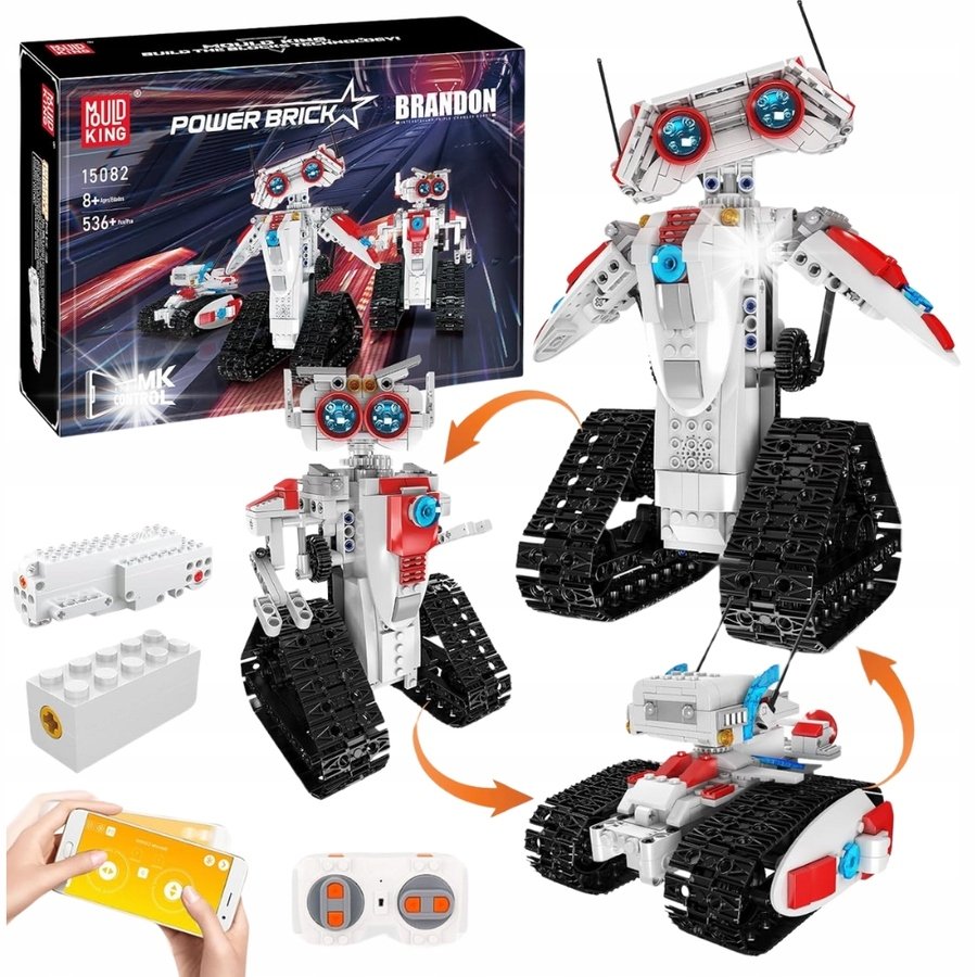 Zestaw Klocków Konstrukcyjnych Robot 3w1 536 Elementów
