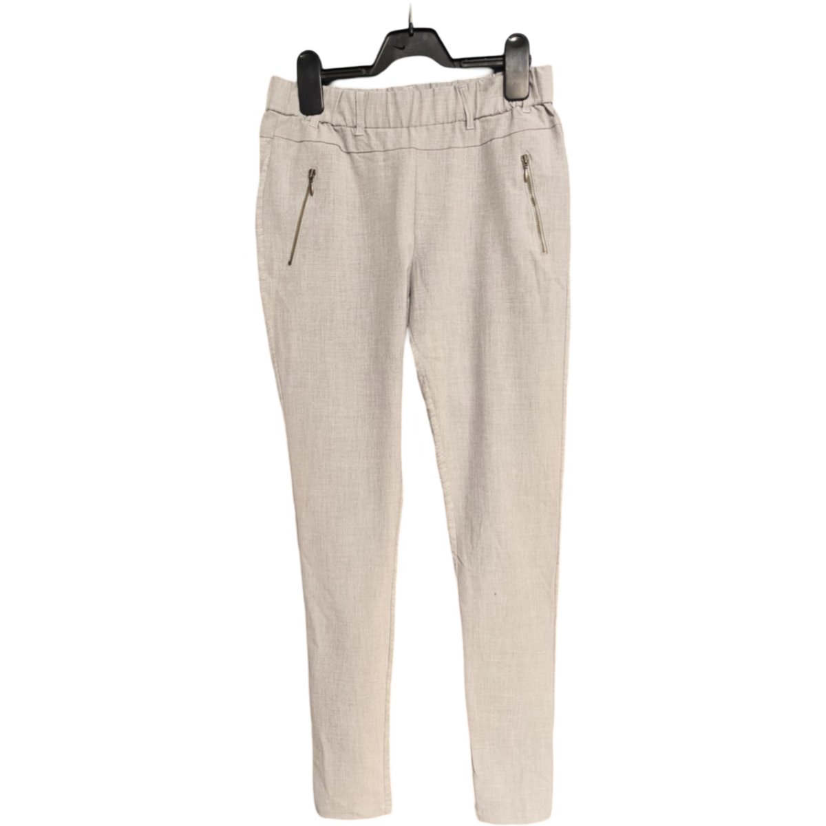 KAFFE Spodnie Damskie Eleganckie Stylowe Szare Rozmiar 34