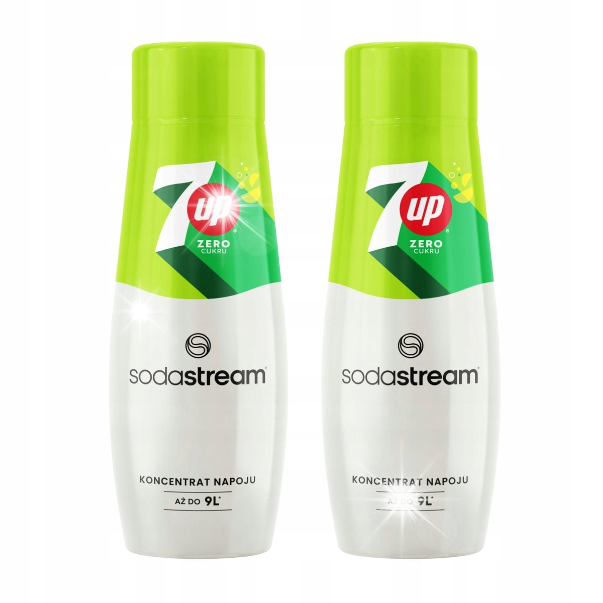 Zestaw Syropów do saturatora SODASTREAM 7up Diet Bez cukru 2x440ml