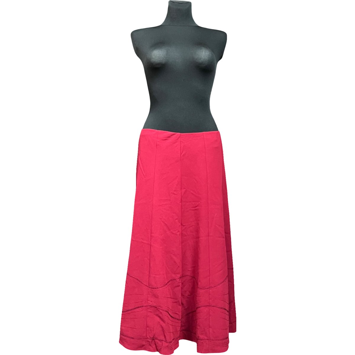 Marks&Spencer Spódnica Długa Maxi Elegancka Wygodna Czerwona Rozmiar 42