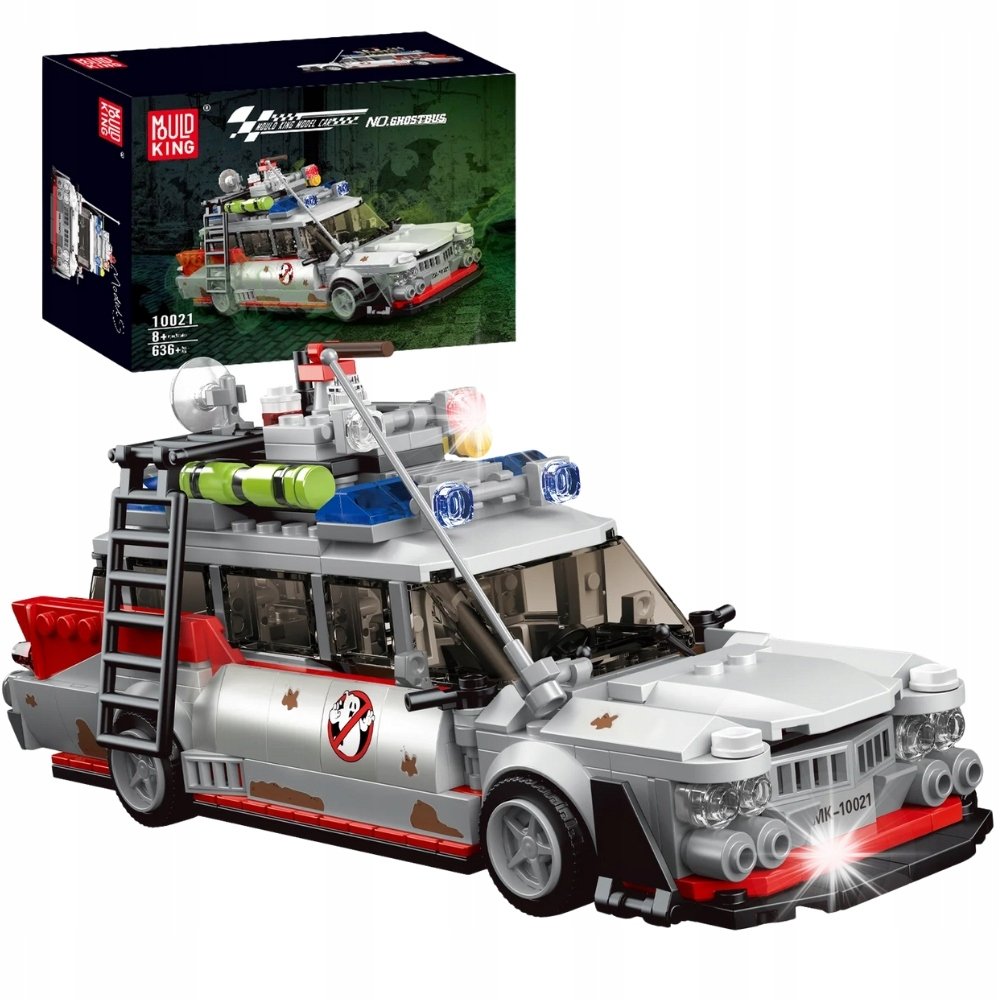 Zestaw Klocki Konstrukcyjne Samochód Pogromcy Duchów Ghostbuster 603 El.