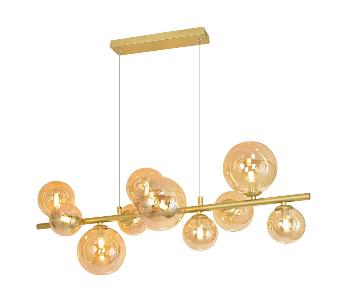 Brilagi - LED Żyrandol na lince MILLA 10xG9/3W/230V złoty