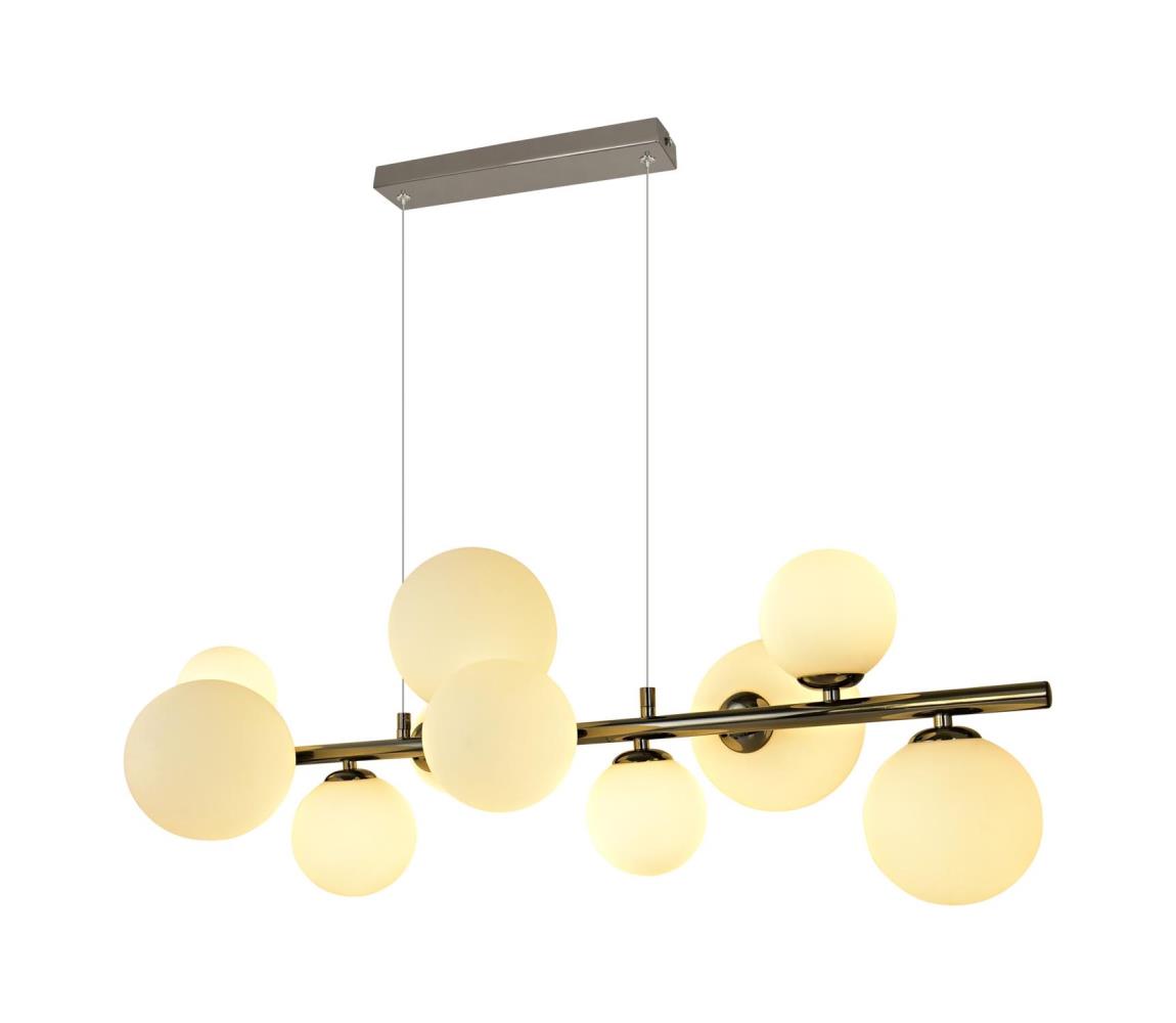 Brilagi - LED Żyrandol na lince MILLA 10xG9/3W/230V chrom błyszczący/biały