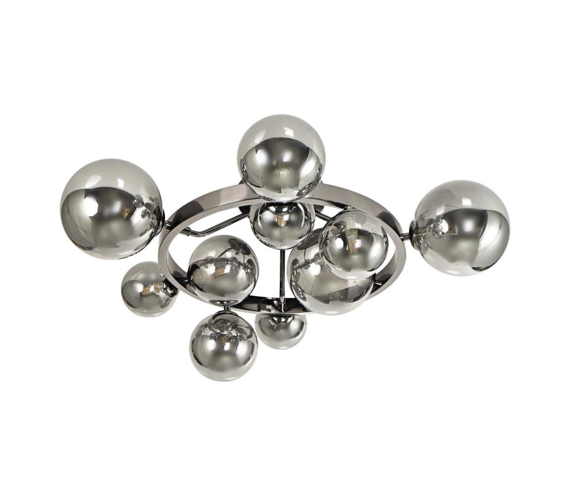 Brilagi - LED Żyrandol natynkowy MILLA 10xG9/3W/230V chrom błyszczący/przydymiony