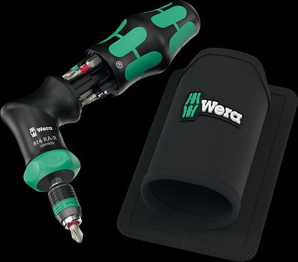 WERA KRAFTFORM KOMPAKT PISTOL RA-R 2, 13 CZĘŚCI