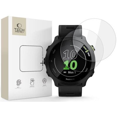 Szkło hartowane TECH-PROTECT Glass Fit do Garmin Forerunner 55 (2 szt.)