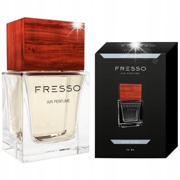 FRESSO GIFT BOX SNOW PEARL PERFUMY 50ML + ZAWIESZKA ZAPACHOWA NA PREZENT
