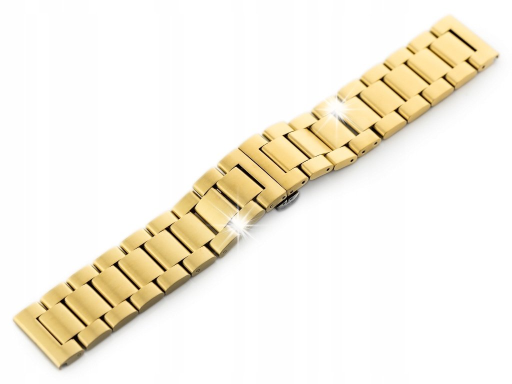 Bransoleta Pacific Model 7 - złota 24mm