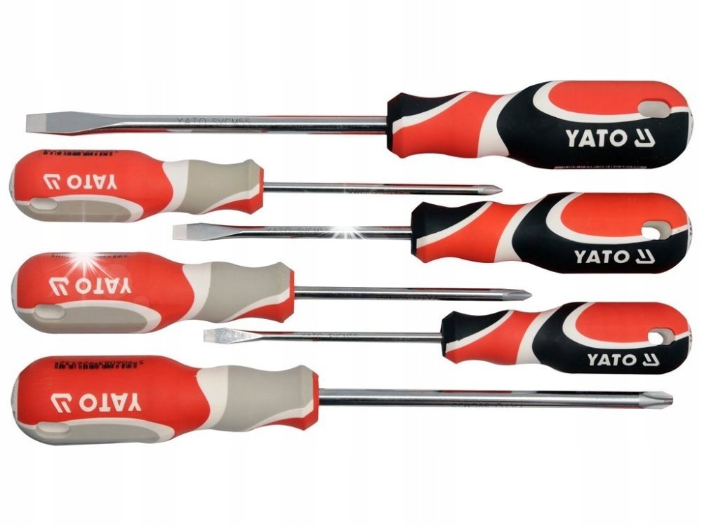 Zestaw Profesjonalnych Wkrętaków YATO YT-2668 6 el