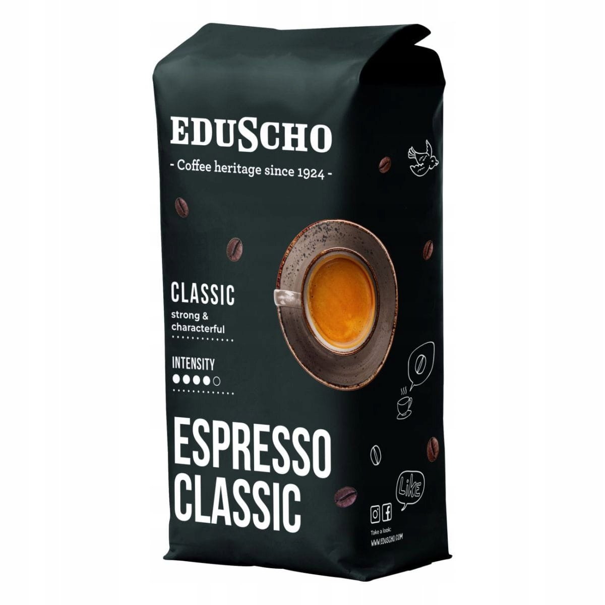 2x Kawa ziarnista Eduscho Espresso Classic 1 kg