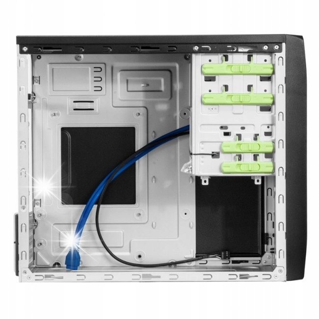 Obudowa Chieftec CT-04B-350GPB Mini Tower czarny