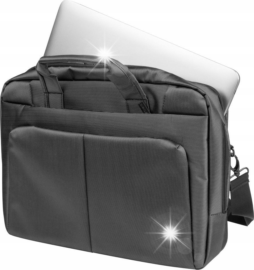 Torba na laptopa Natec Gazelle 15,6-16 grafitowa uchwyt do walizki 2 komory
