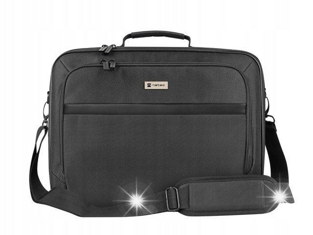 Torba do notebooka Natec Boxer Lite Black 15,6