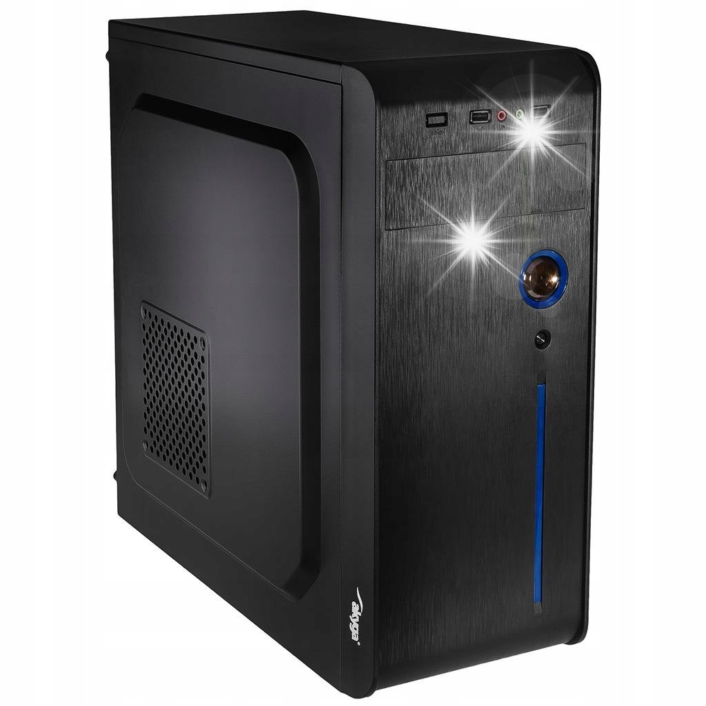 Obudowa Akyga AK939BL Micro Tower czarny