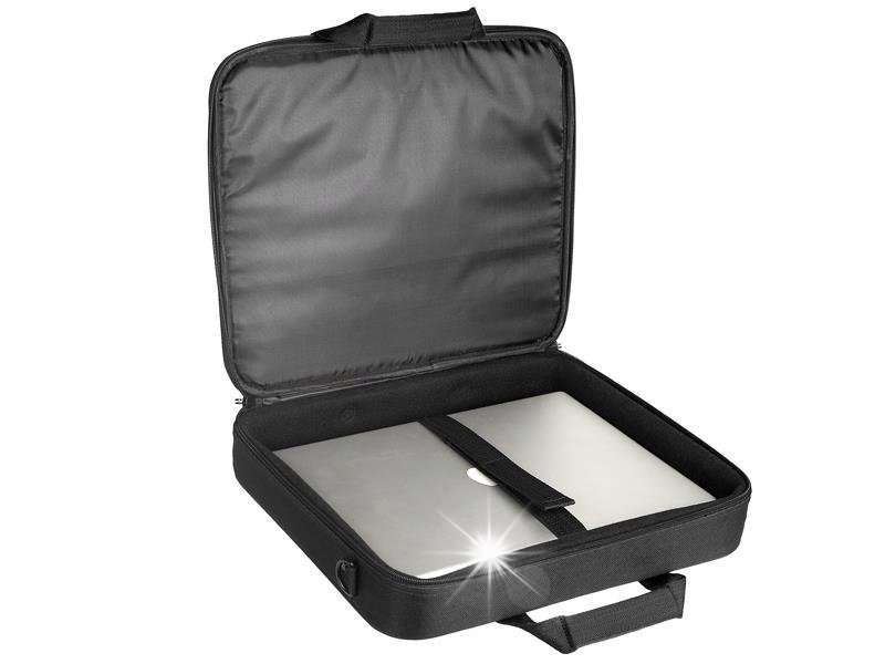 Torba na laptopa TRACER Balance 15,6 czarna rączka kieszonka na akcesoria