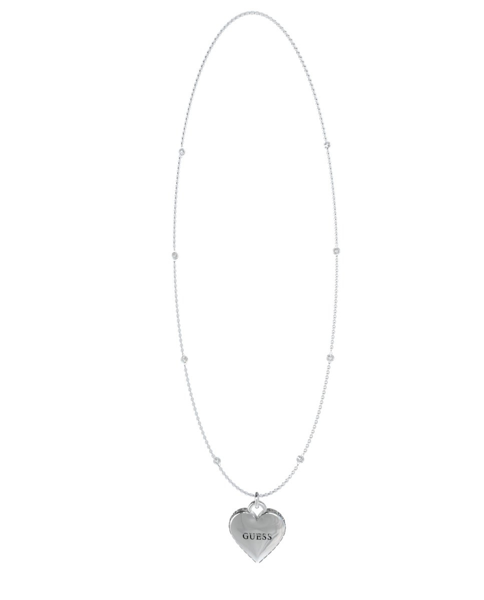 Biżuteria GUESS JUBN02232JWRH. Naszyjnik, Kolor szary. Kobieta.
