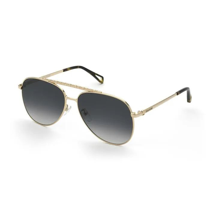 Okulary ZADIG&VOLTAIRE SZV415-600300. Okulary przeciwsłoneczne, Kolor złoty. Mężczyzna.