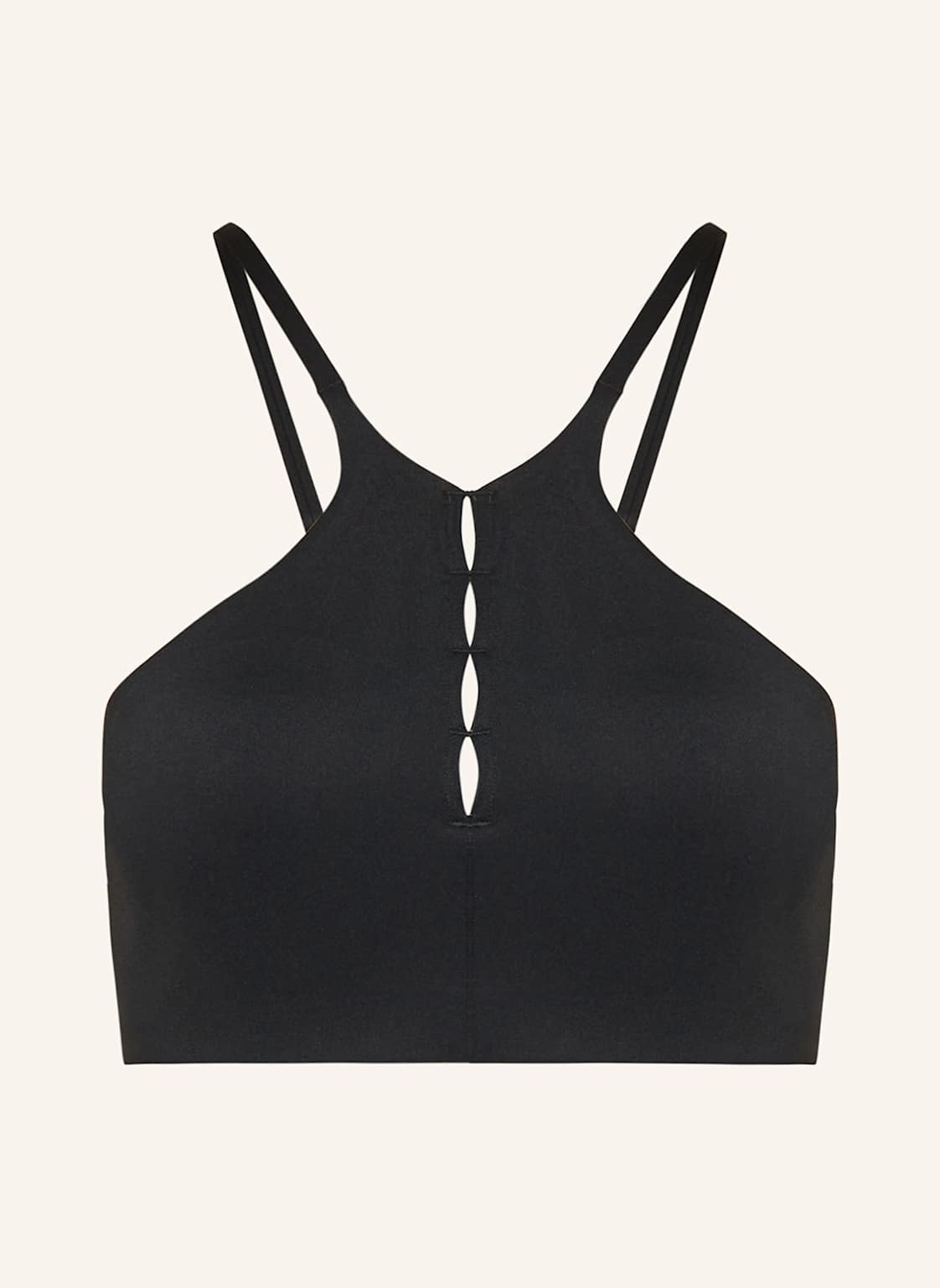 Nike Biustonosz Sportowy One Keyhole schwarz